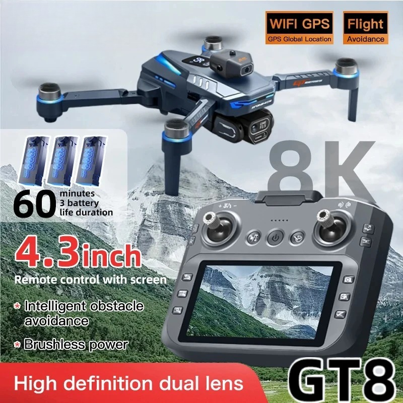 Jjrc Drone X12 - Drone Originale GT8 8K Professionale con
