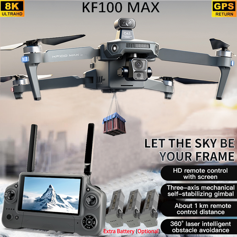 Jjrc Drone X12 - KF100 MAX GPS Drone 4K Fotocamera