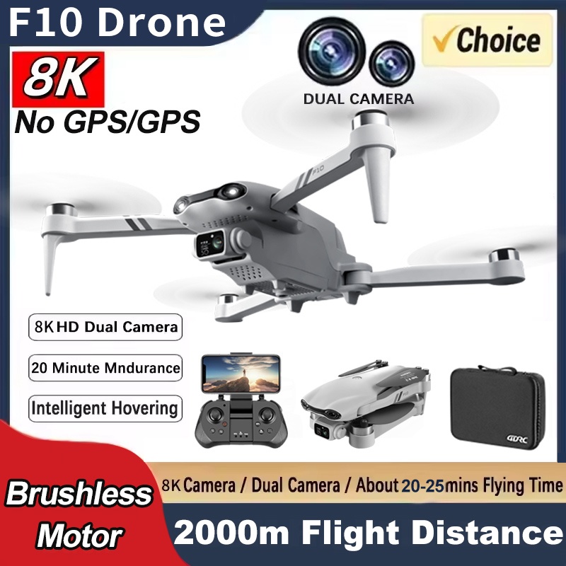 Jjrc Drone X12 - F10 RC Drone 8K Professinal Con
