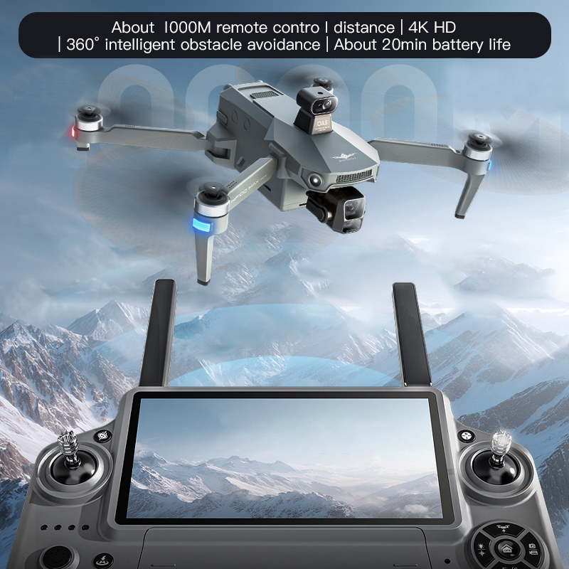 KF100 MAX GPS Drone 4K Fotocam - Jjrc Drone X12 recensione e prezzo